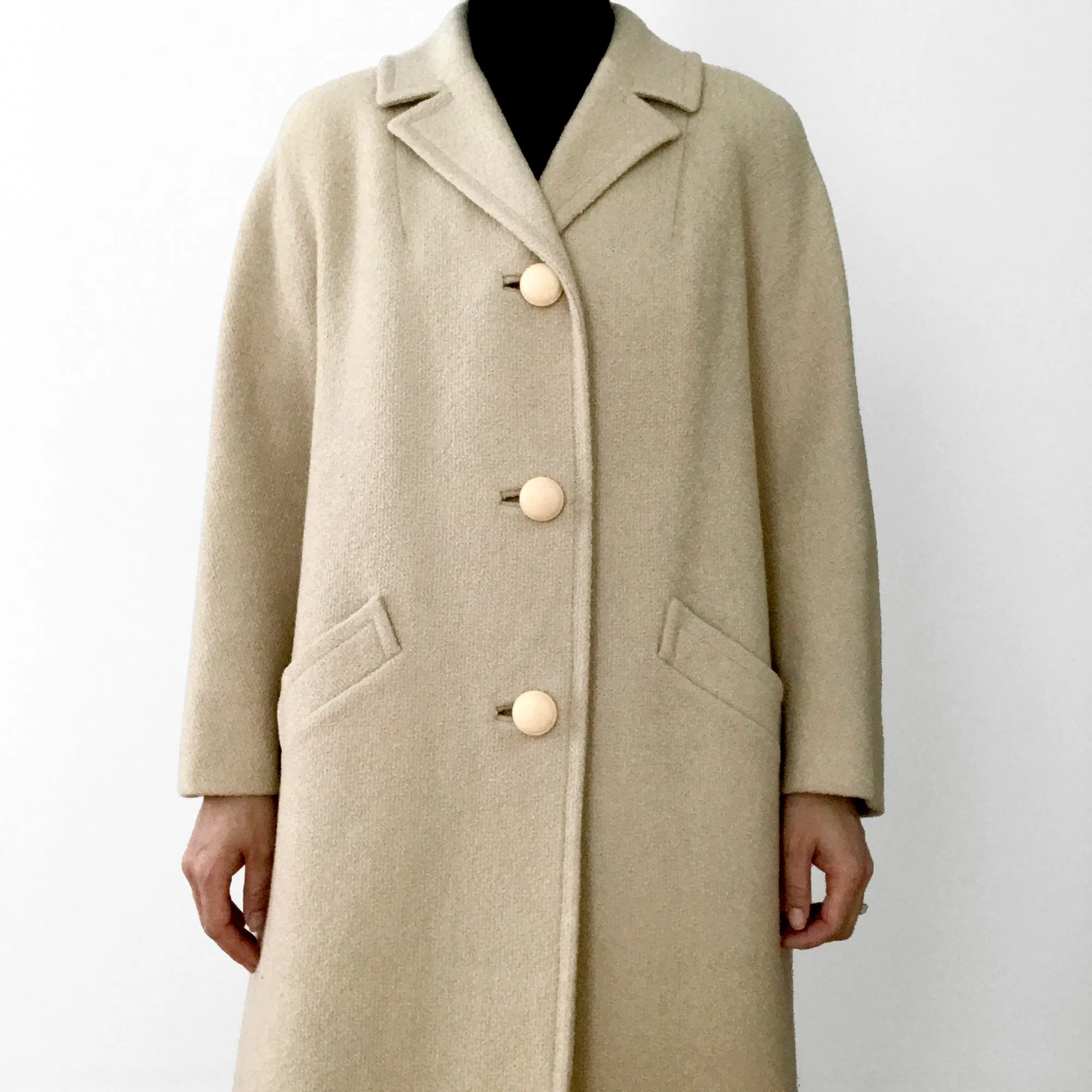 1960s Digi-Tweed Oatmeal Coat