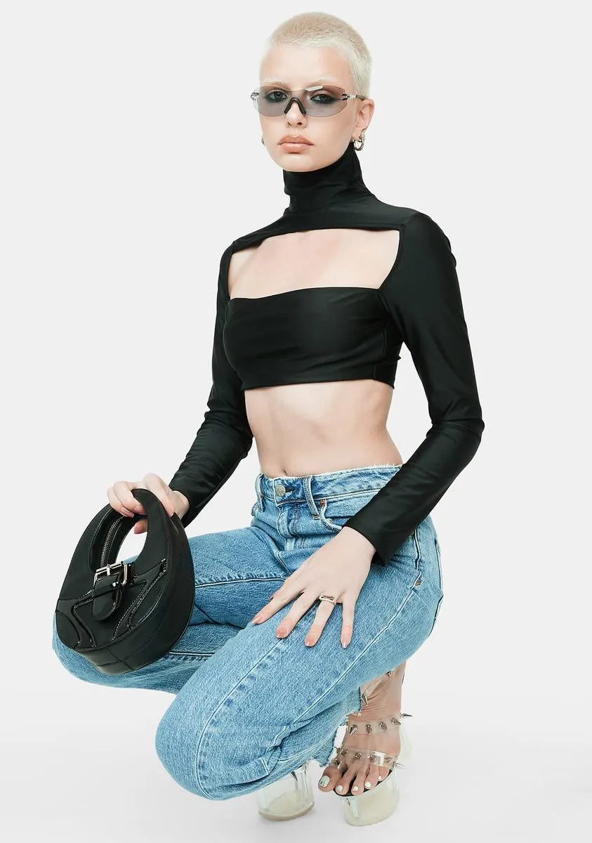 All At Once Cutout Crop Top