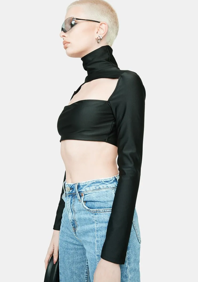 All At Once Cutout Crop Top