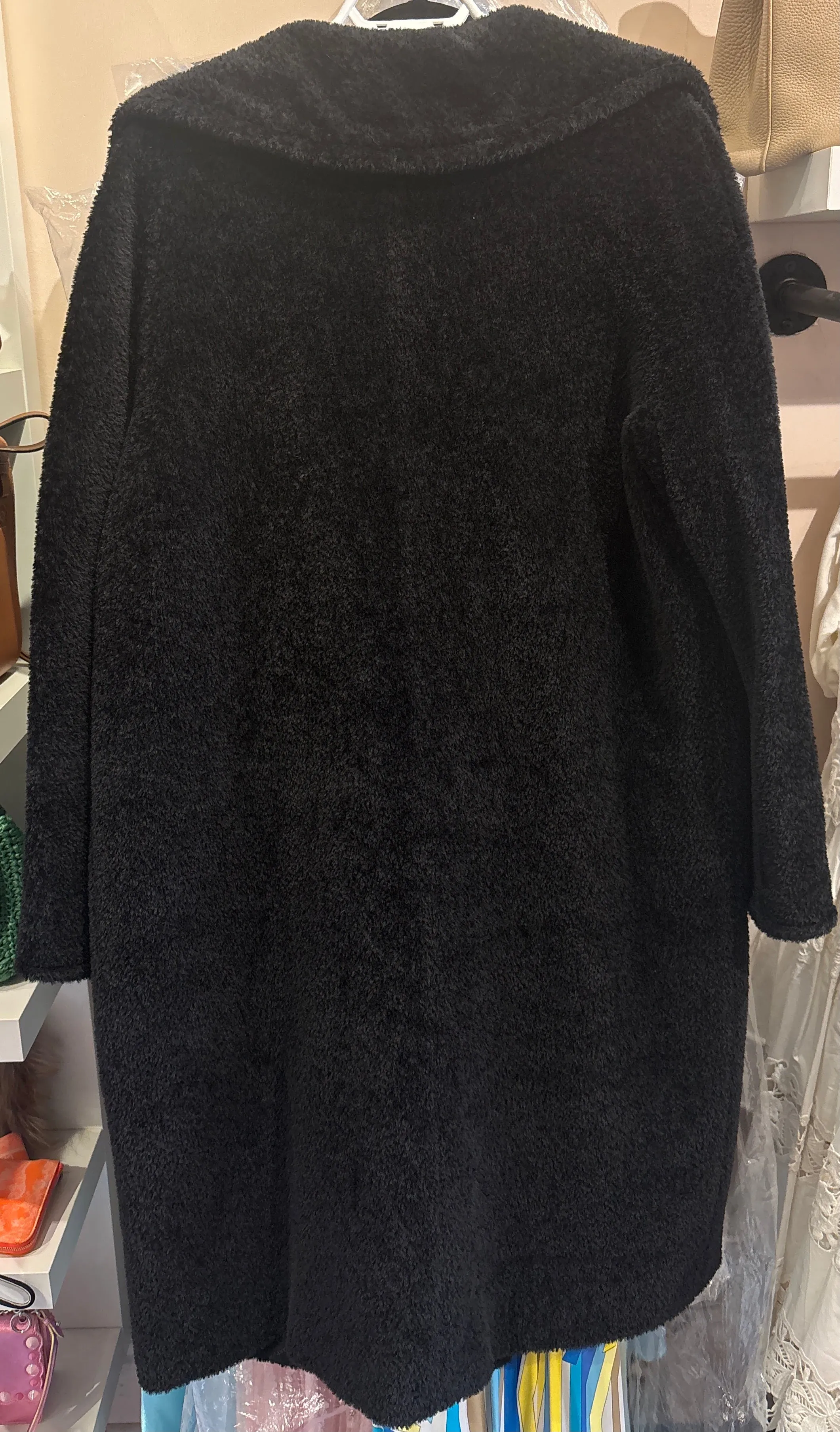 Alpaca/wool double breasted coat