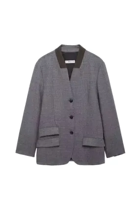 'Amelia' Casual Button-Trim Blazer