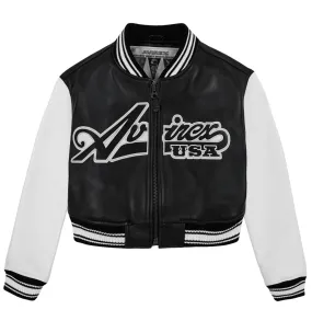 Avirex Leather Bomber Jacket