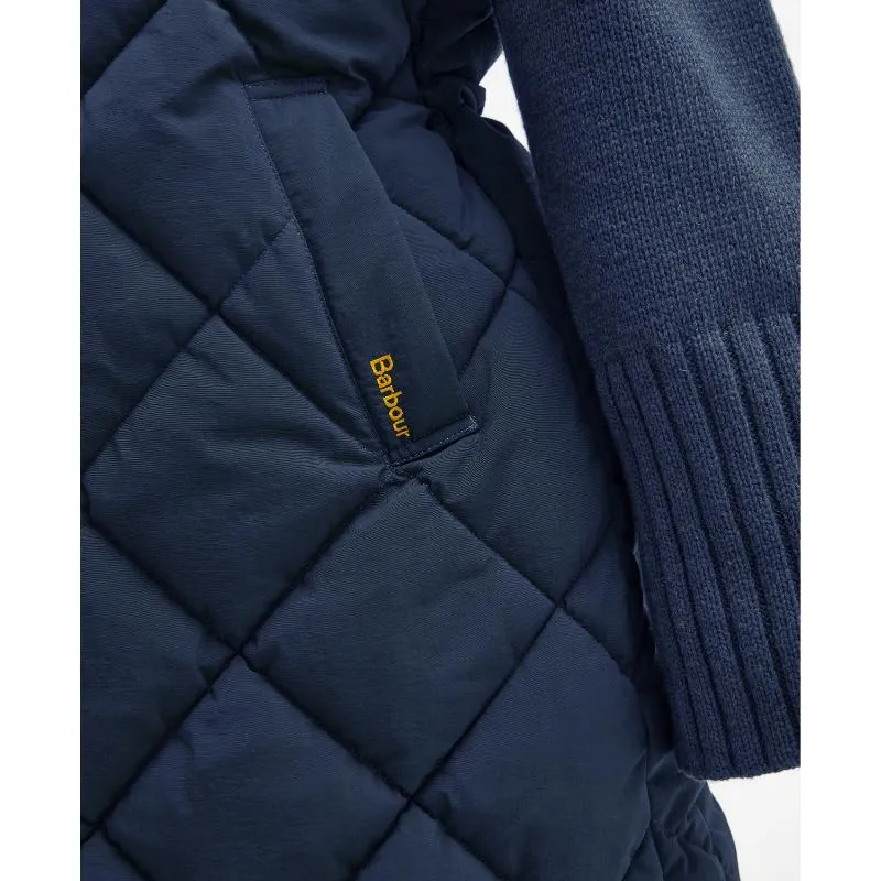 Barbour Leverton Ladies Puffer Gilet - Navy/Classic