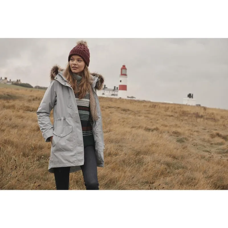 Barbour Swanage Ladies Waterproof Parka - Gray Dawn