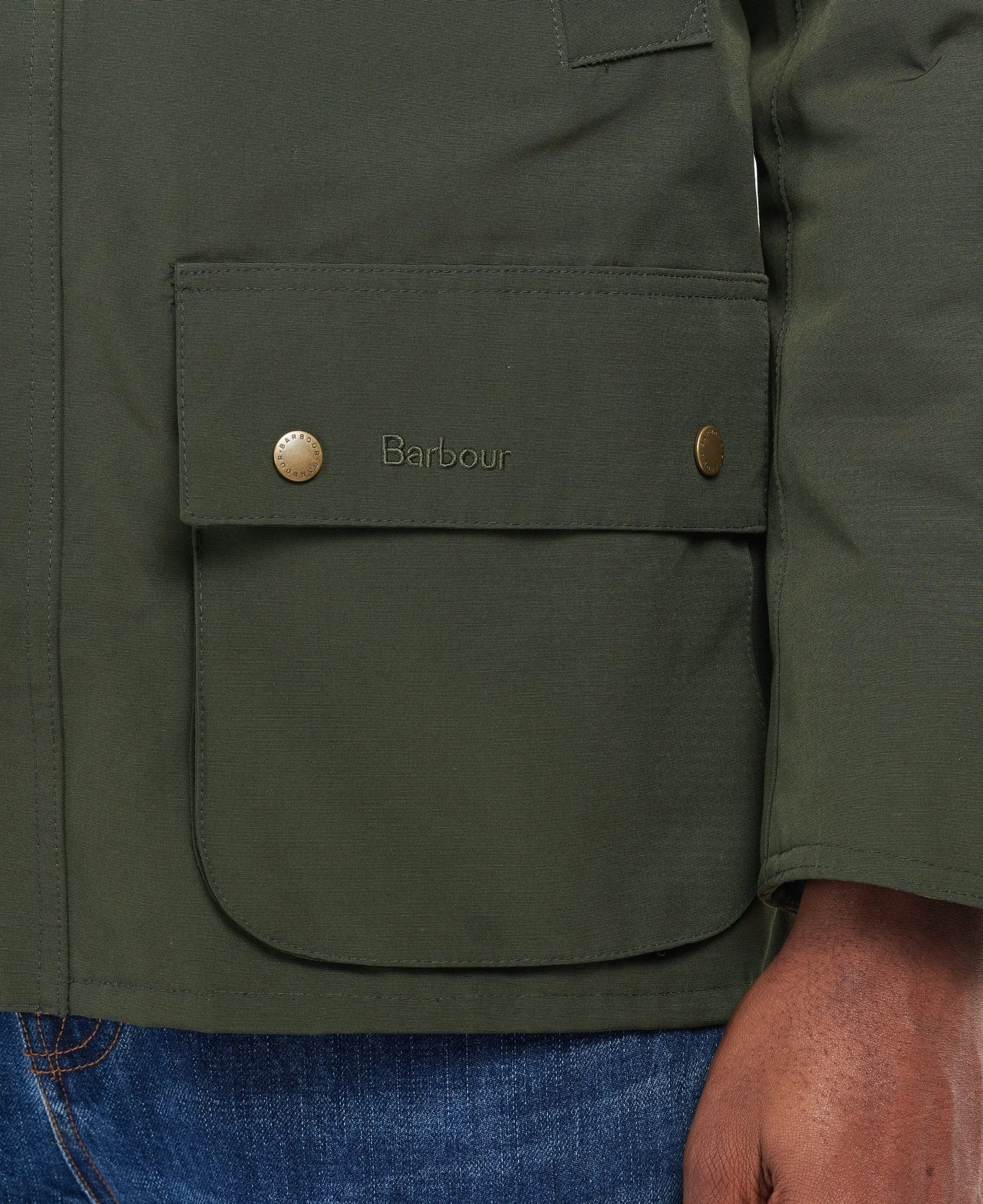 BARBOUR Waterproof Ashby Jacket SAGE