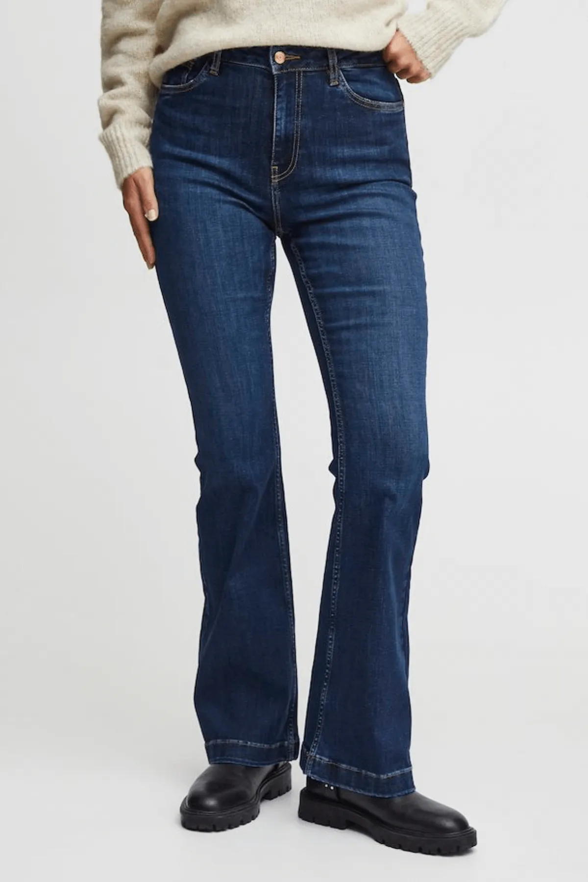 BECCA JEANS DARK BLUE DENIM