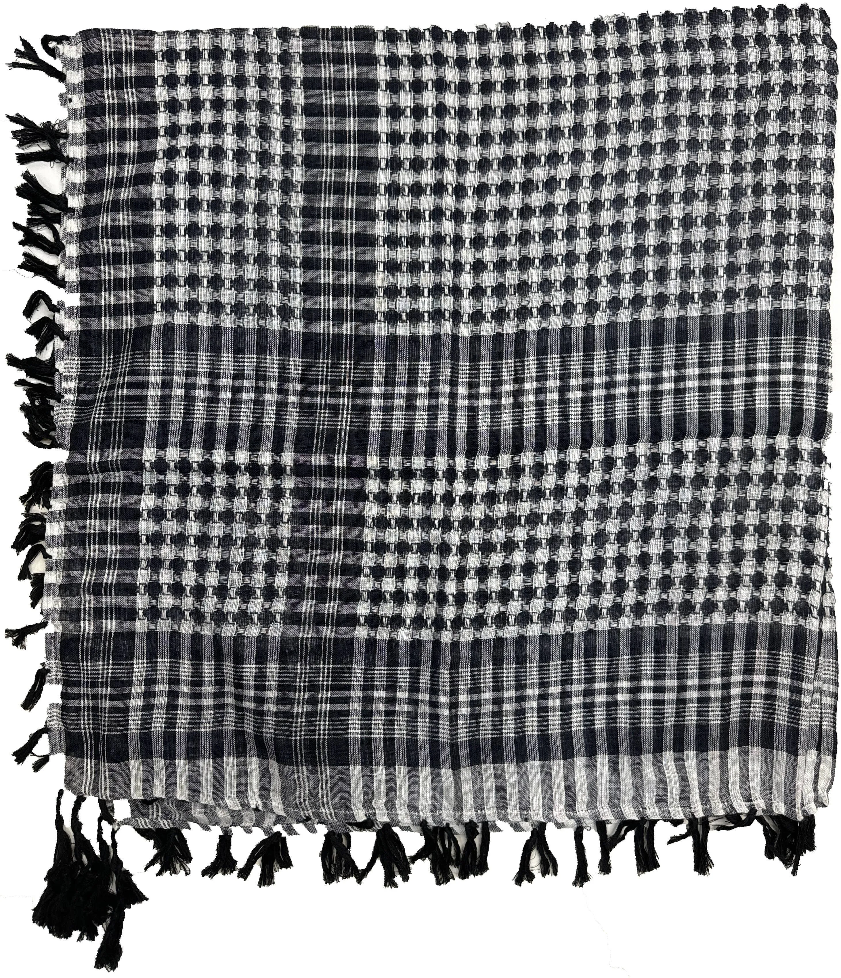 Black PLO Arafat Square Scarf