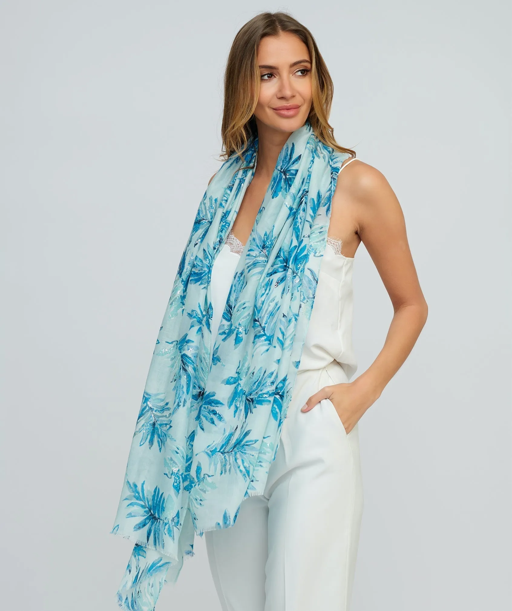 Blake Scarf - Blue