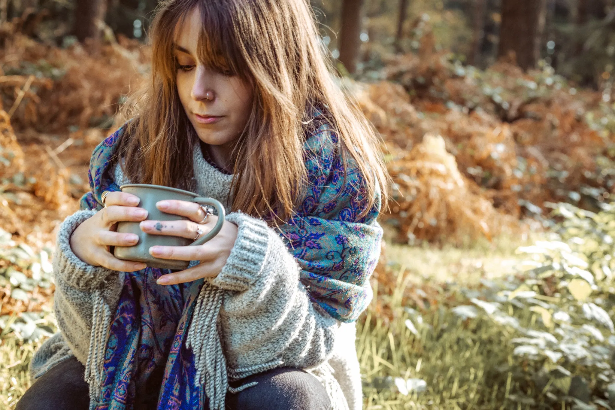 Blanket Scarf | Light Purple