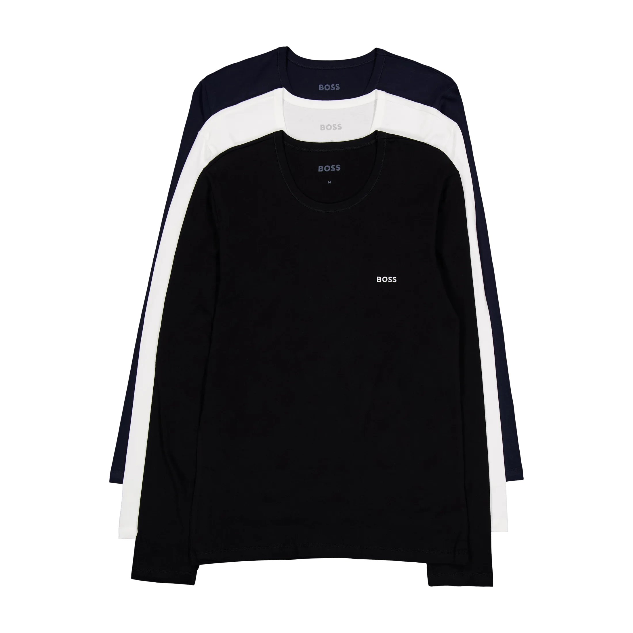 BOSS Ls Shirt Rn 3p Classic Open Miscellaneous