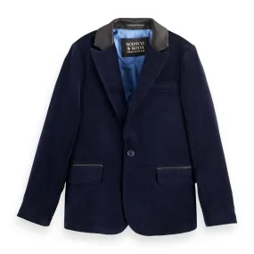 Boys Velvet Blazer