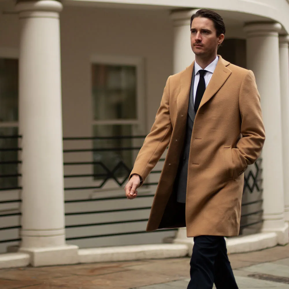 Camel Wool Overcoat