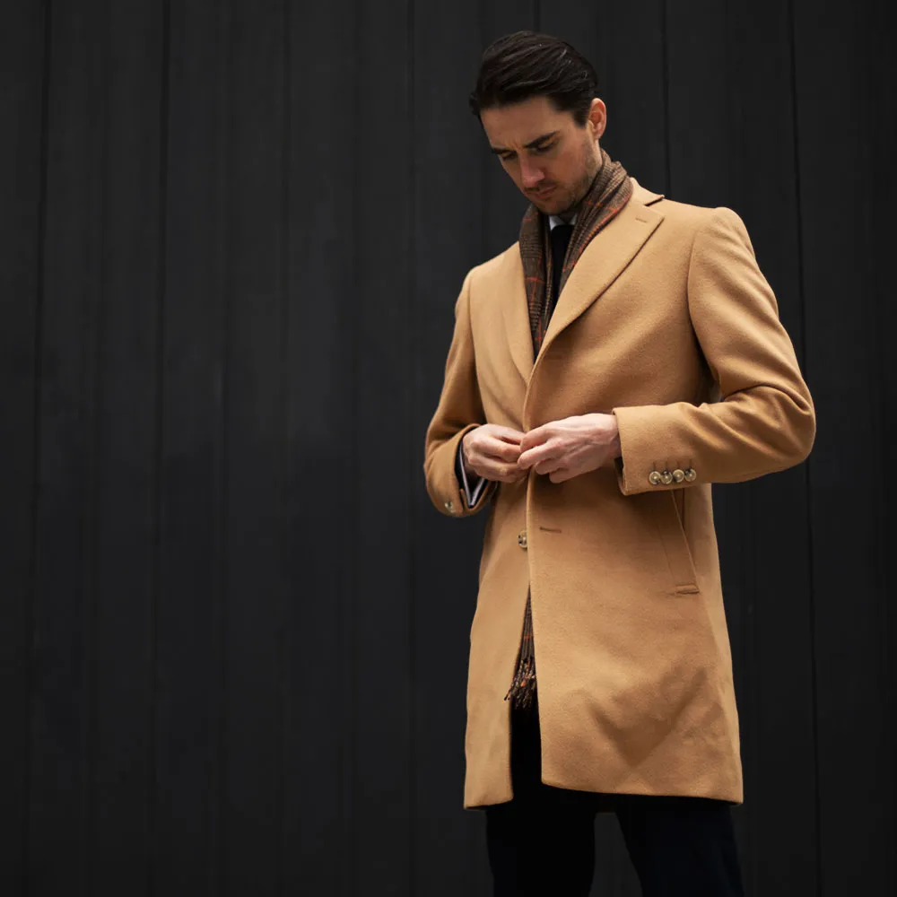 Camel Wool Overcoat