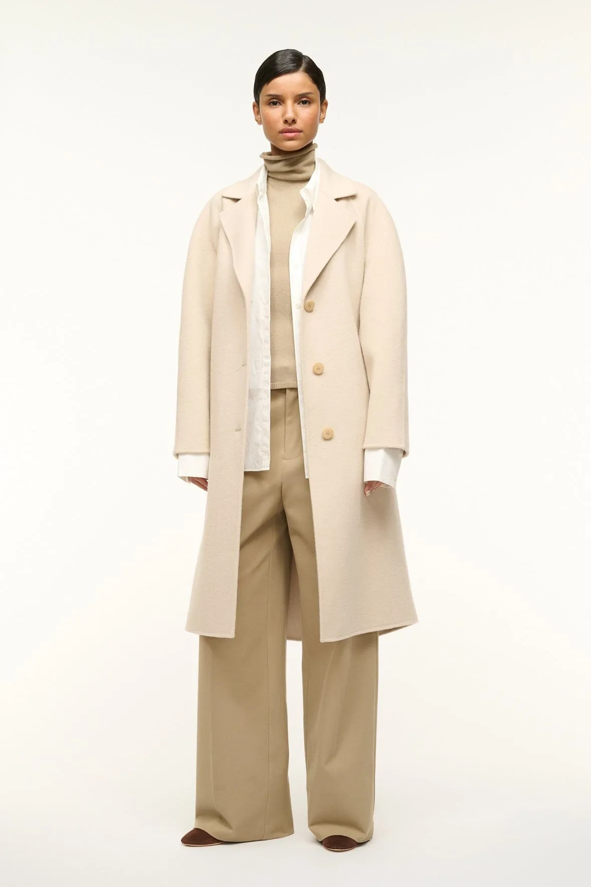 CHRYSALIS COAT | OYSTER