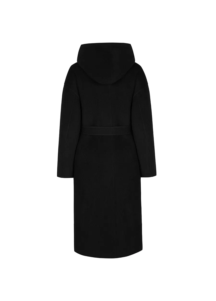 Coat / JNBY Knee-length Hooded Coat