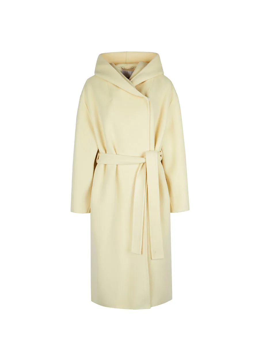 Coat / JNBY Knee-length Hooded Coat