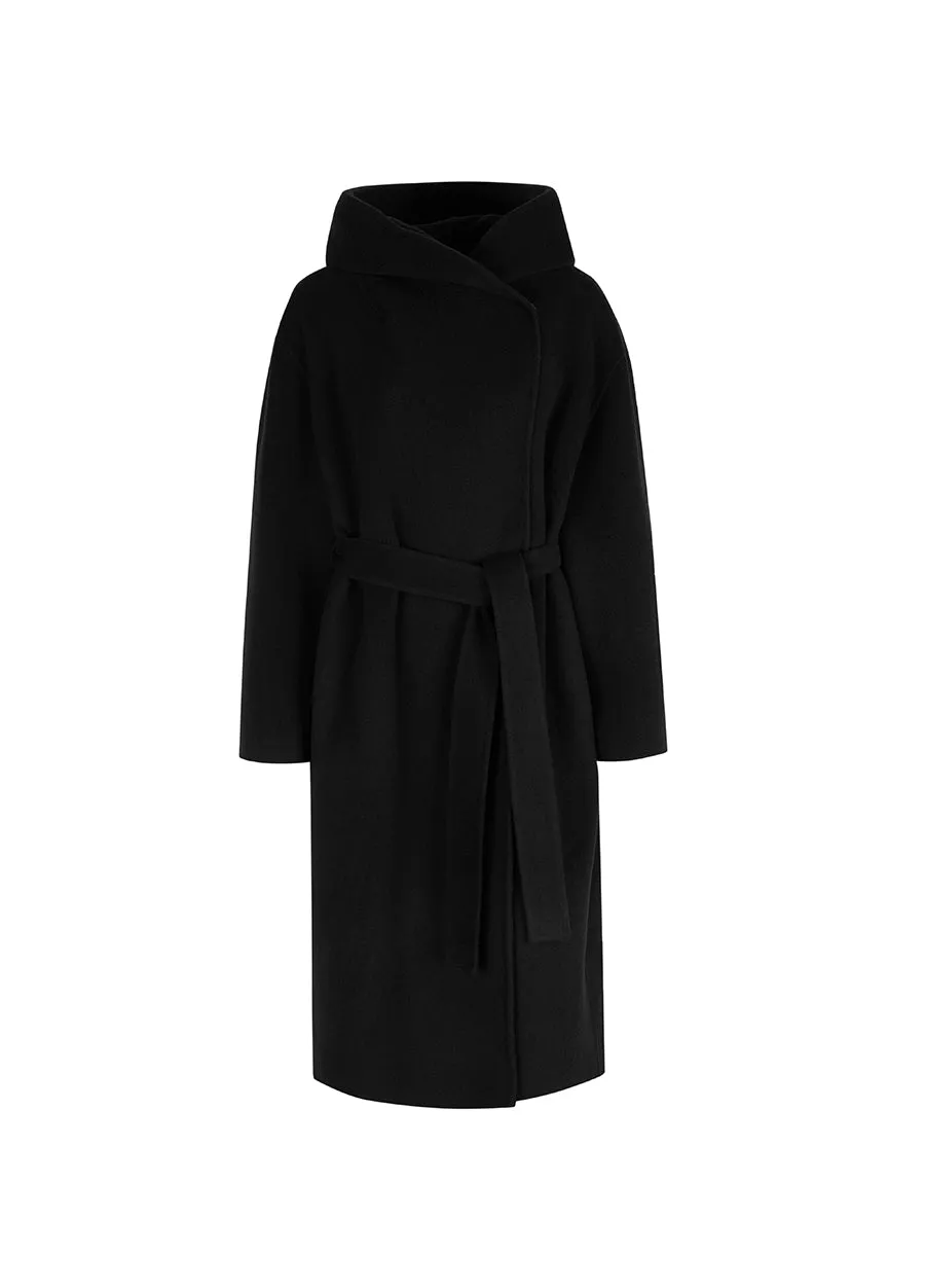 Coat / JNBY Knee-length Hooded Coat