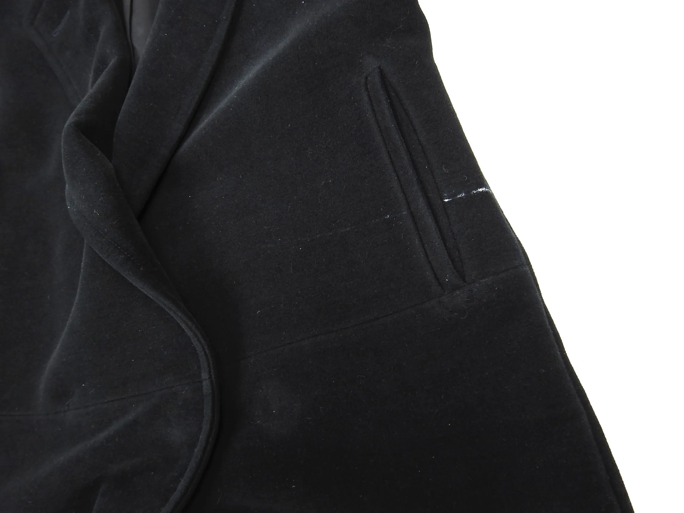 Costume National Overcoat Black 44