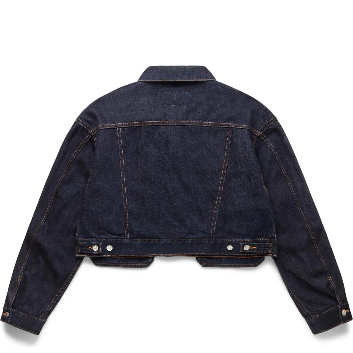 CROPPED DENIM TRUCKER JACKET