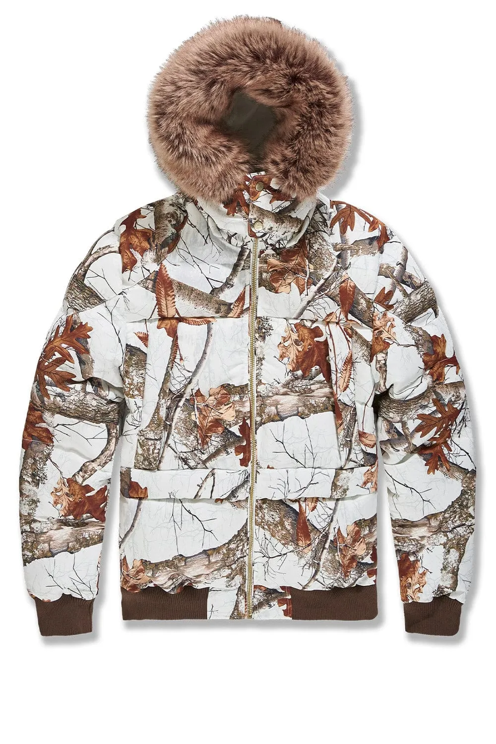 Cross Bay Bomber Jacket (Snow Camo)