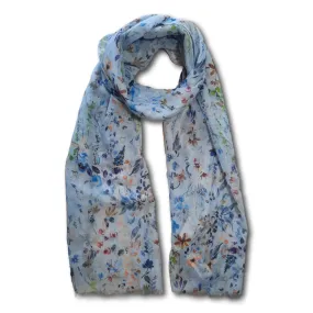 Dainty Floral Printed Scarf