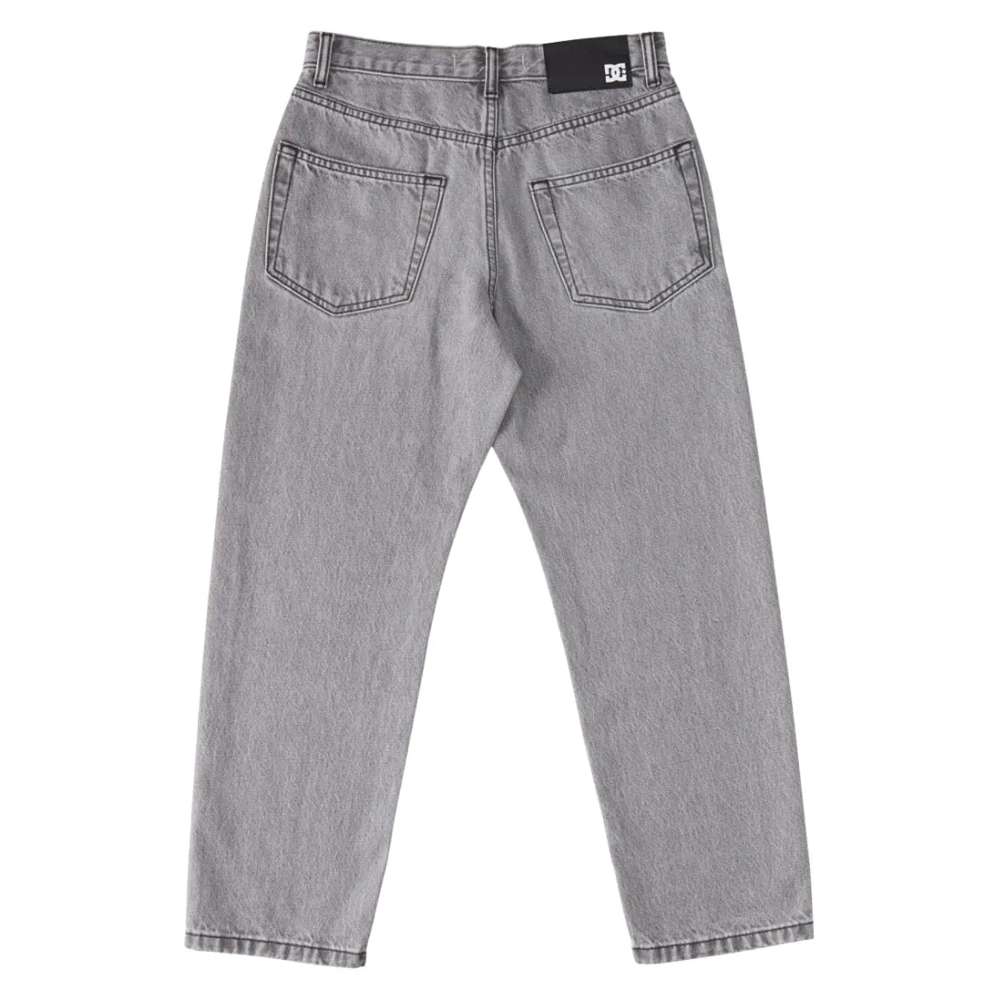 DC Boys Worker Baggy Denim Jeans - Grey Wash