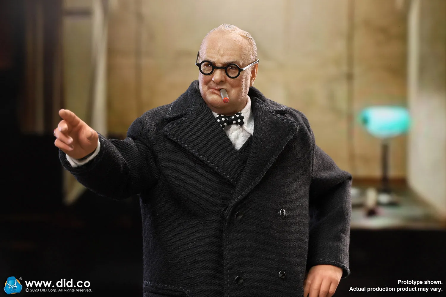 DID - 1/12 Palm Hero - Prime Minister of United Kingdom - Winston Churchill