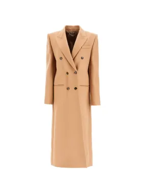 Double-Breasted Wool Coat