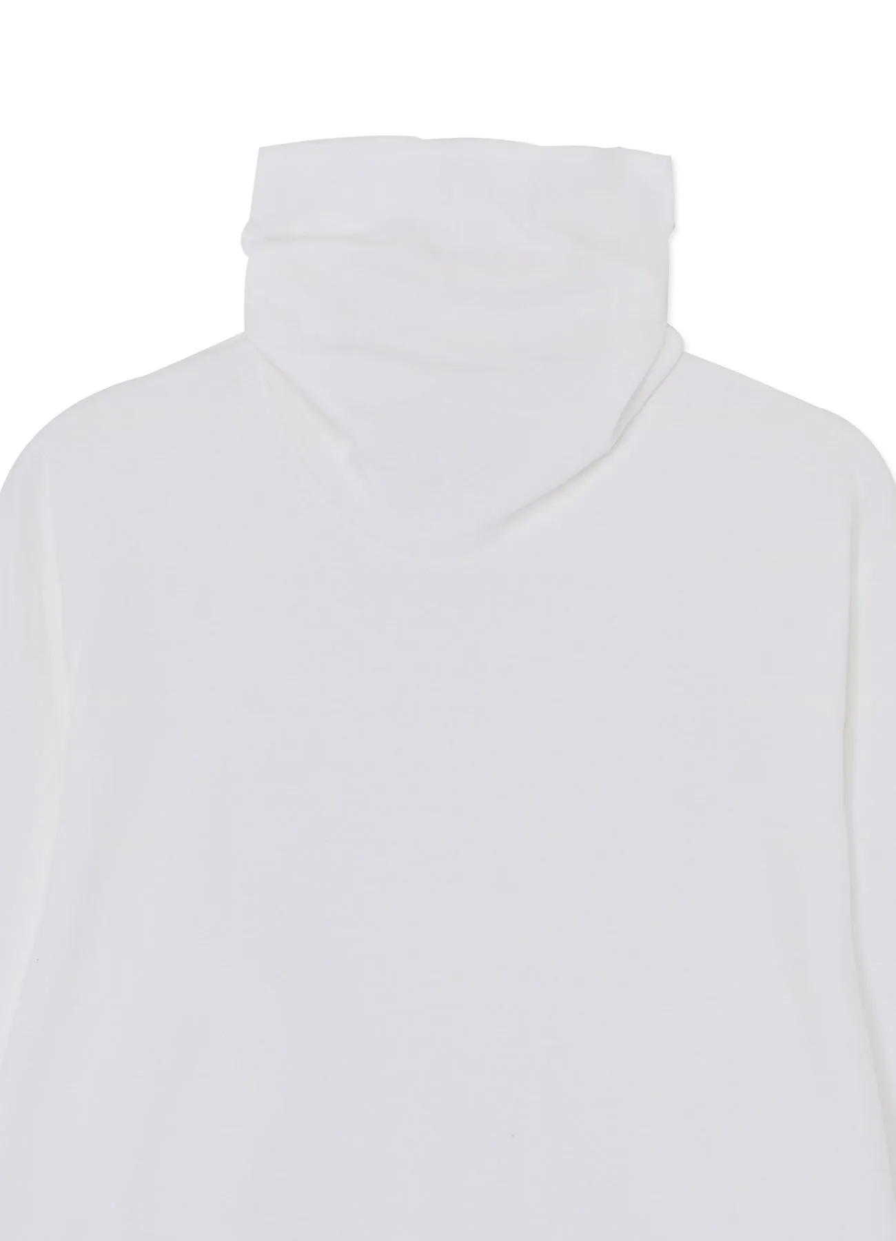 DOUBLE-FACE COTTON JERSEY TURTLENECK