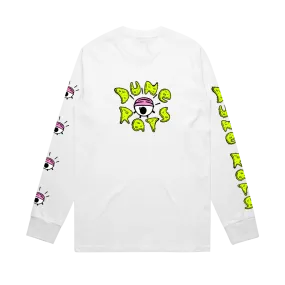 Dune Rats / Eye Logo / White Long Sleeve