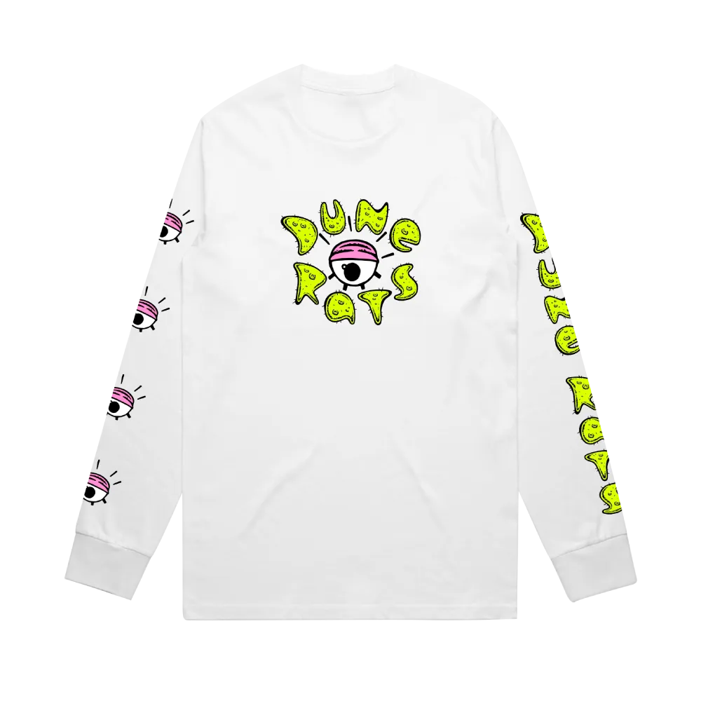 Dune Rats / Eye Logo / White Long Sleeve