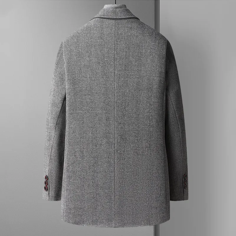 Ethan Elegant Wool Overcoat