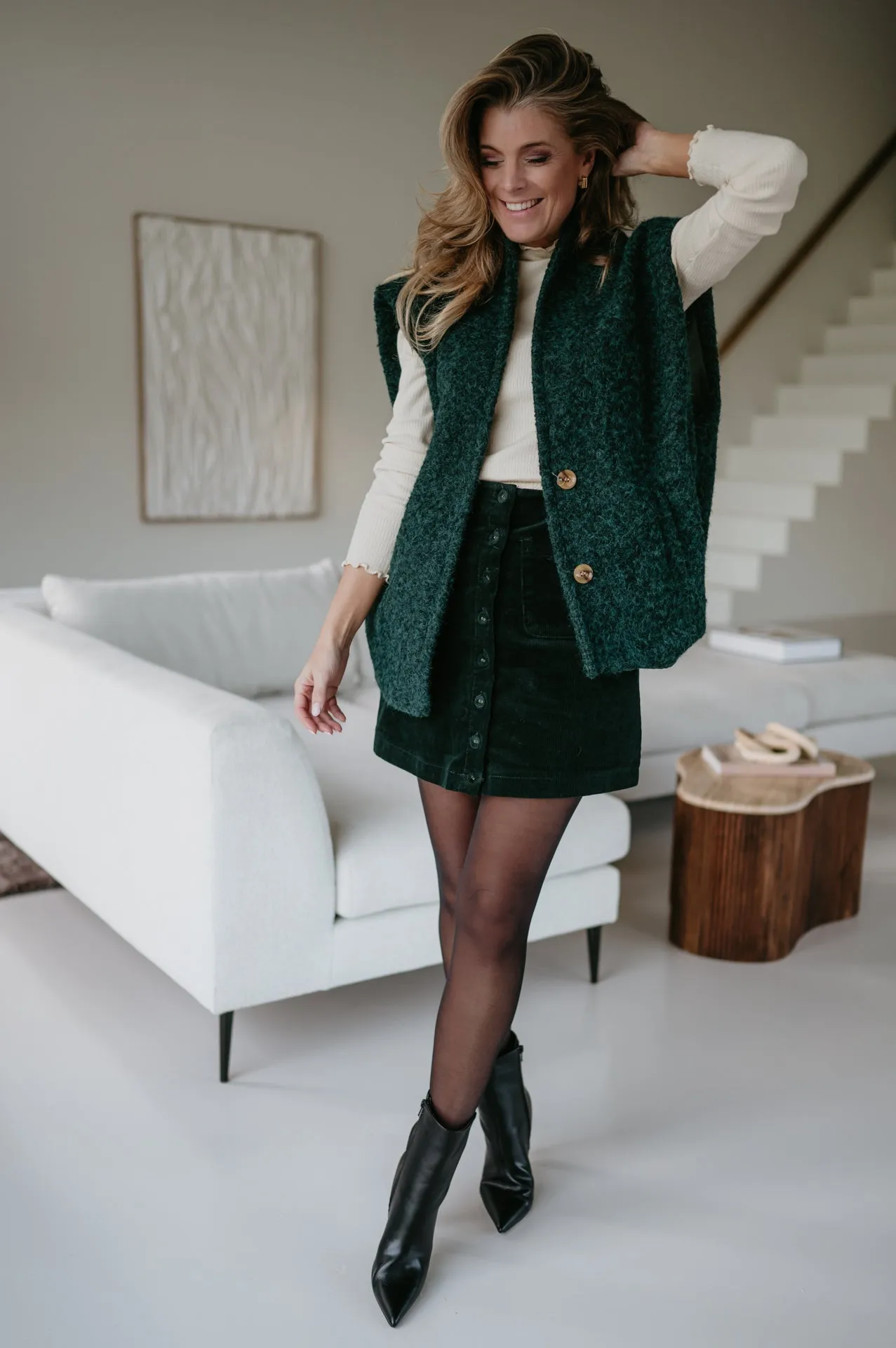 Ghiacco gilet I Emerald Green