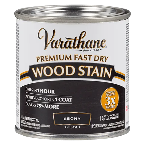 Half Pint Fast Dry - Stain Ebony