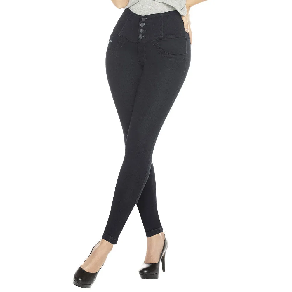 High wide waist skinny Jean for women - J8912