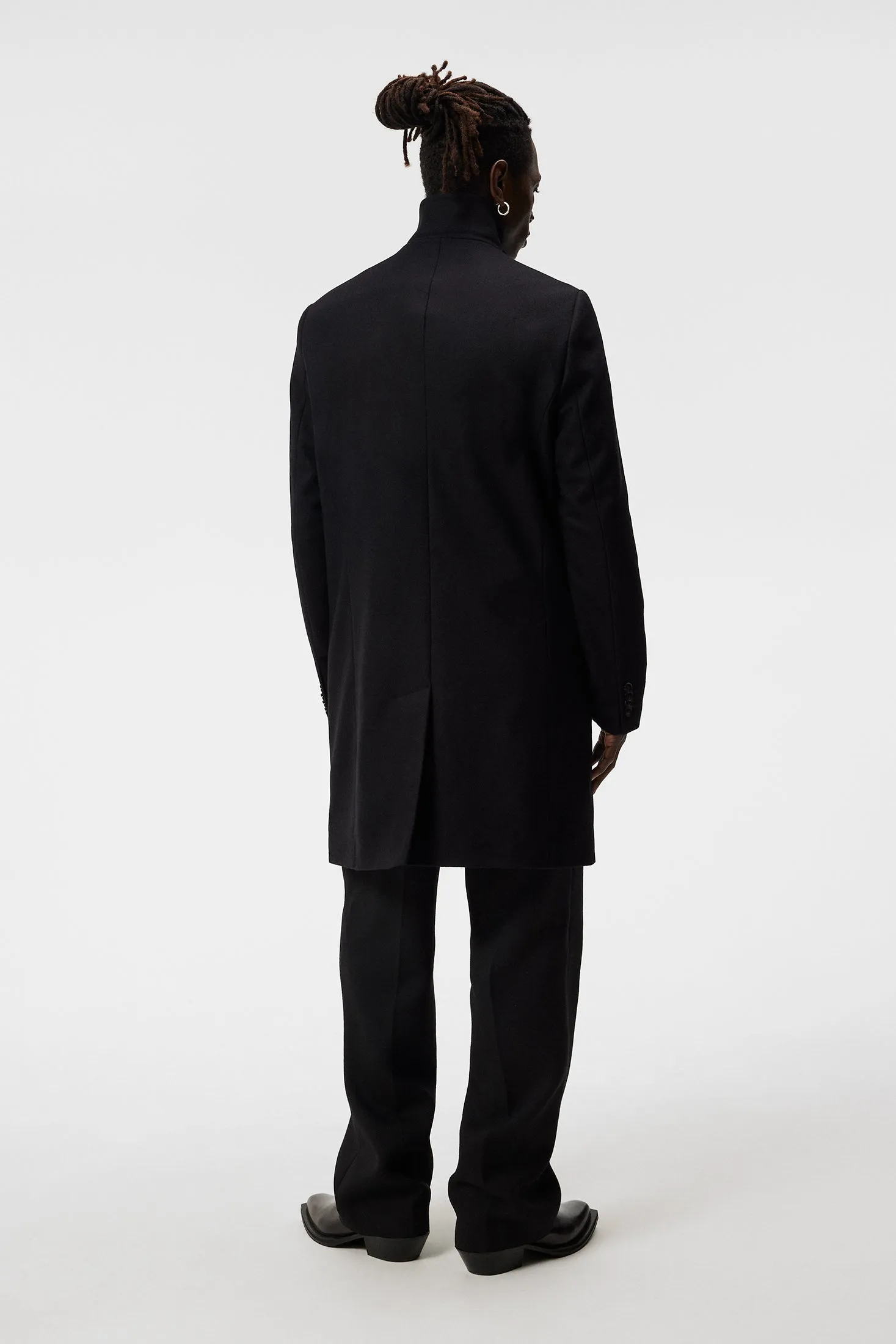 Holger Melton Coat / Black