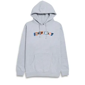 Independent Lance Mountain Ransom Hoodie - Grey Heather