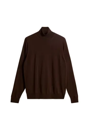 Kaden Merino Turtleneck / Bitter Chocolate