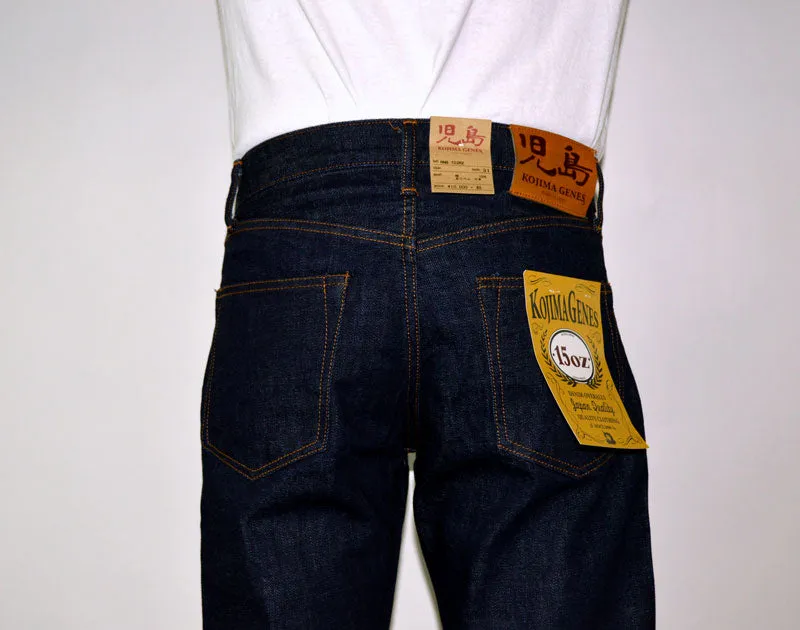 KOJIMA GENES "RNB-102RZ" 15oz Selvedge Regular Straight Zipper Fly