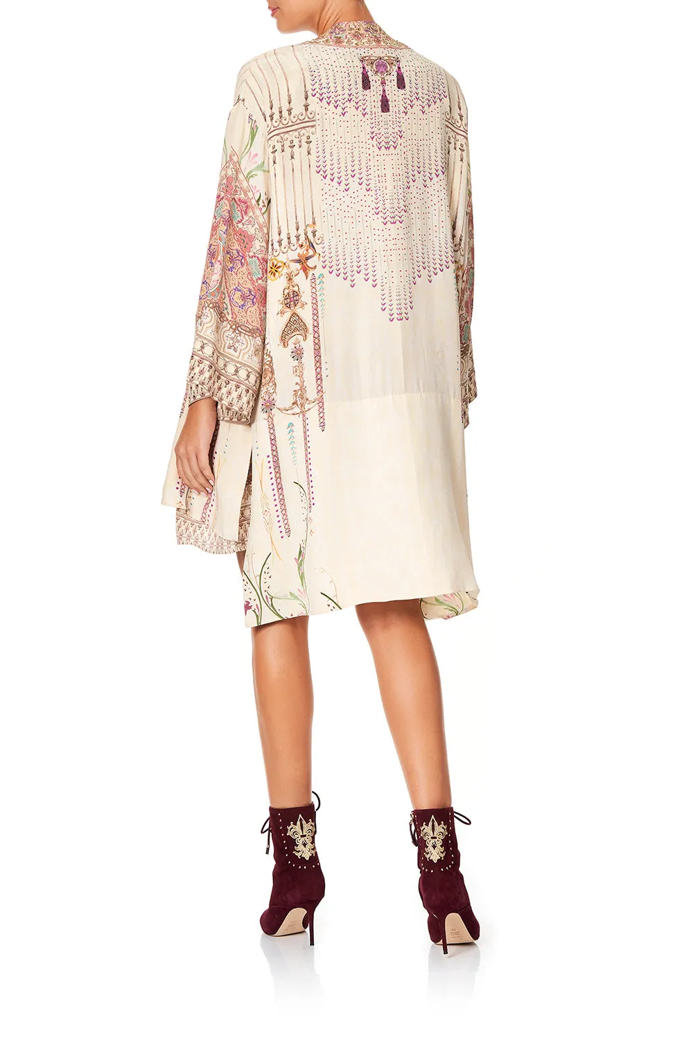 LAYERING KIMONO WITH NECK BANDS GOLDEN AGE