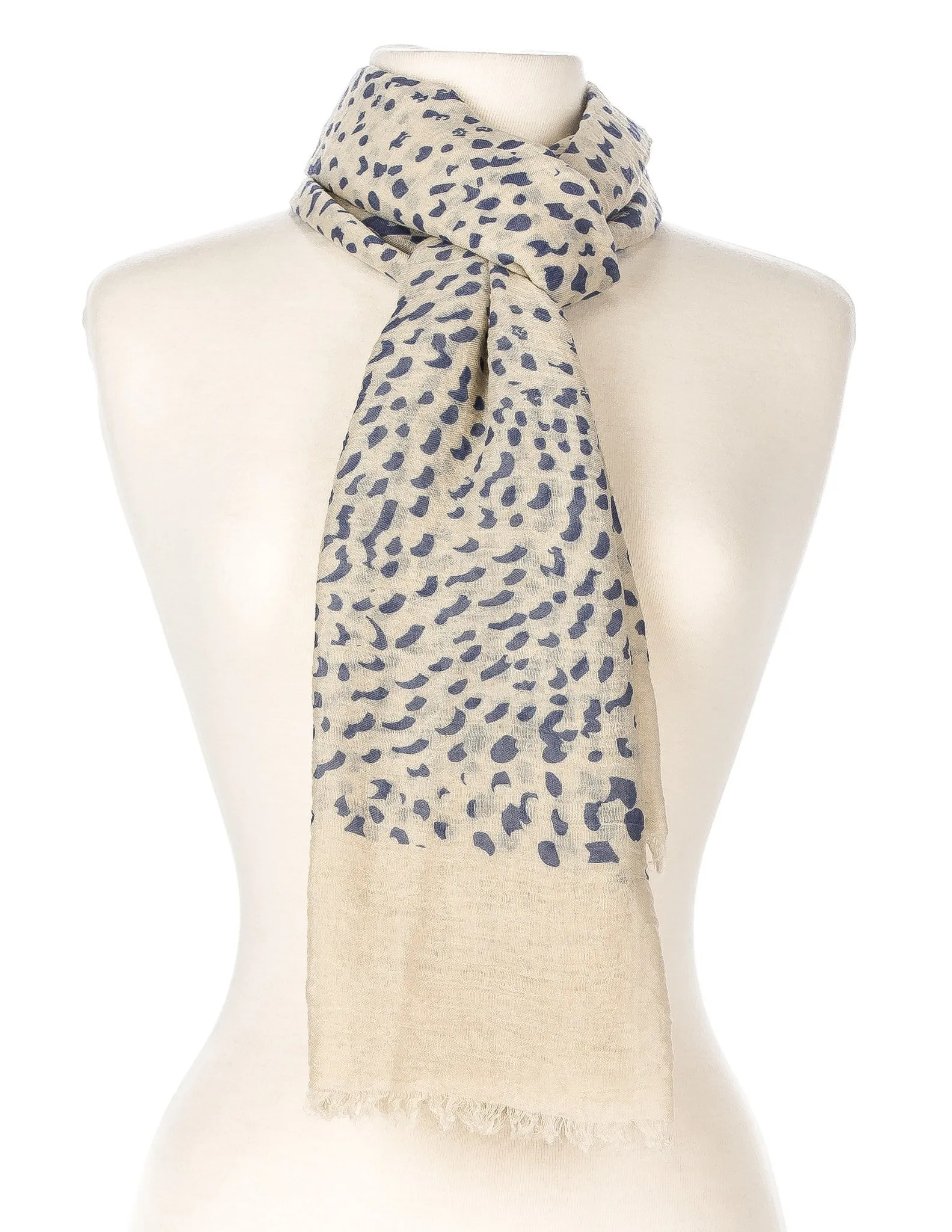 Leopard Print Spring Scarf