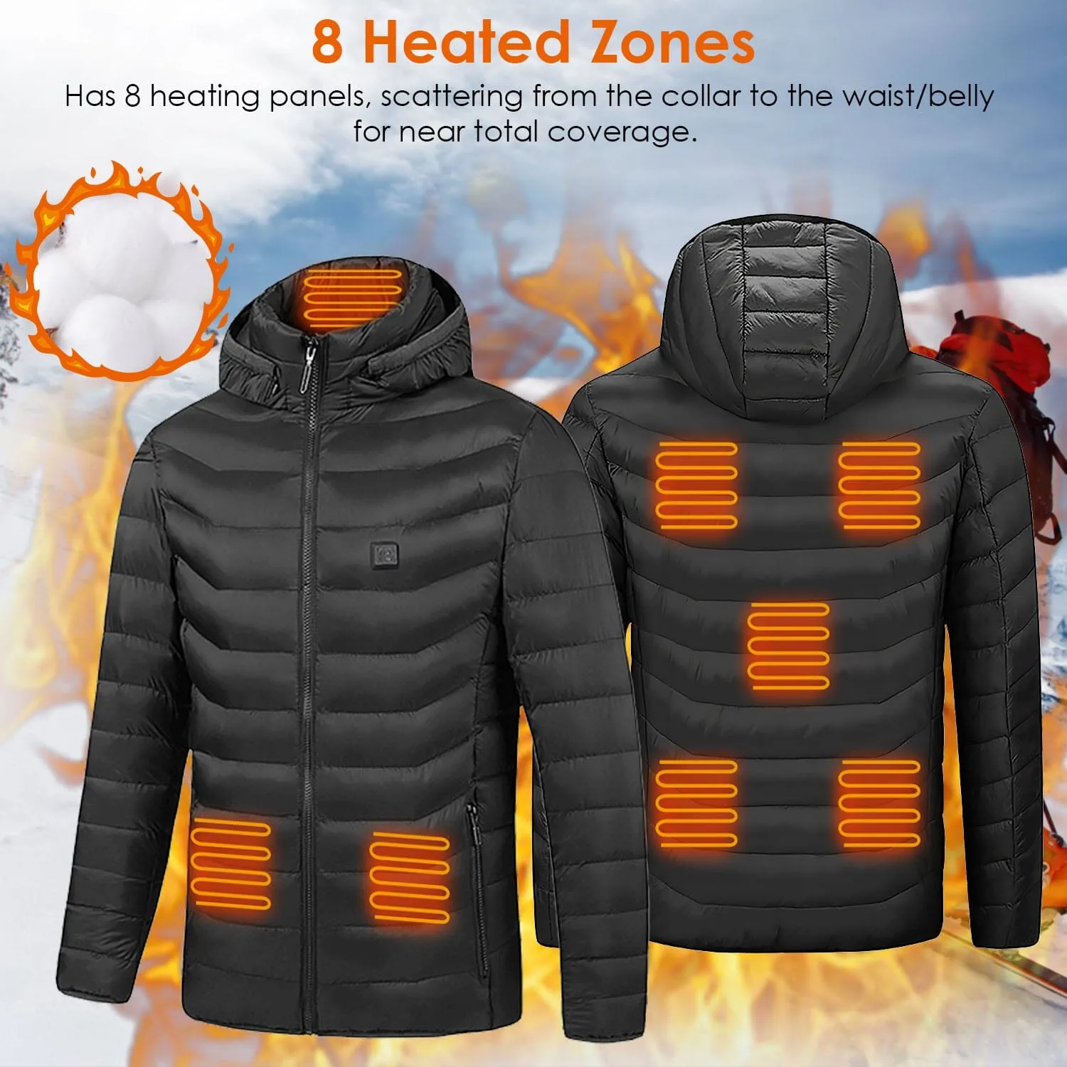 Lightweight Electric Heated Jacket