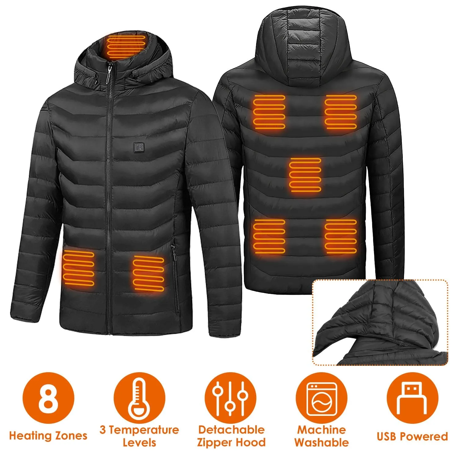 Lightweight Electric Heated Jacket