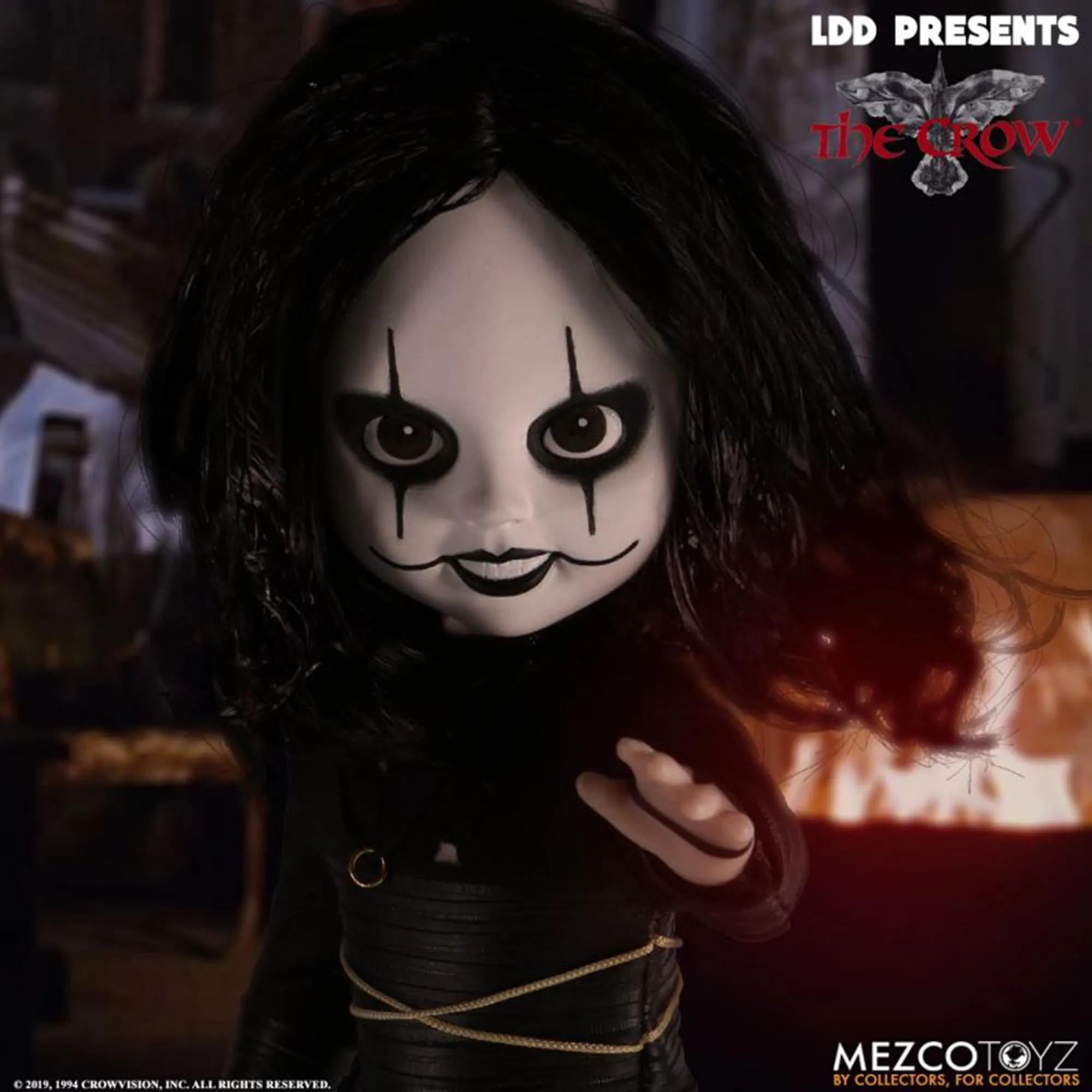 Living Dead Dolls Presents The Crow | 10 Inch Collectible Doll