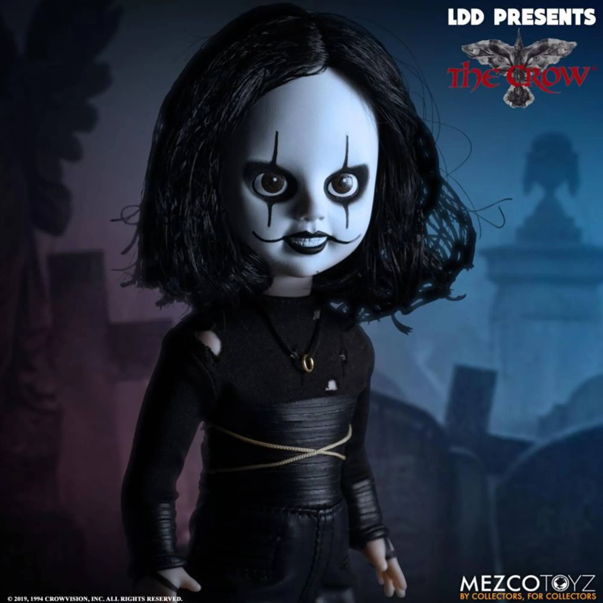 Living Dead Dolls Presents The Crow | 10 Inch Collectible Doll