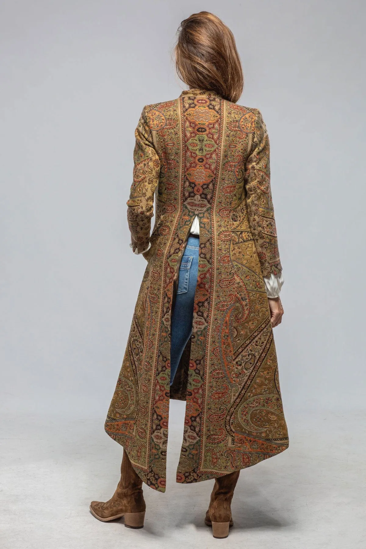 Long Morgana Coat In Paisley