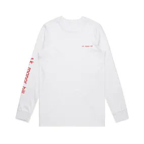 Long Sleeve Logo T-Shirt - White