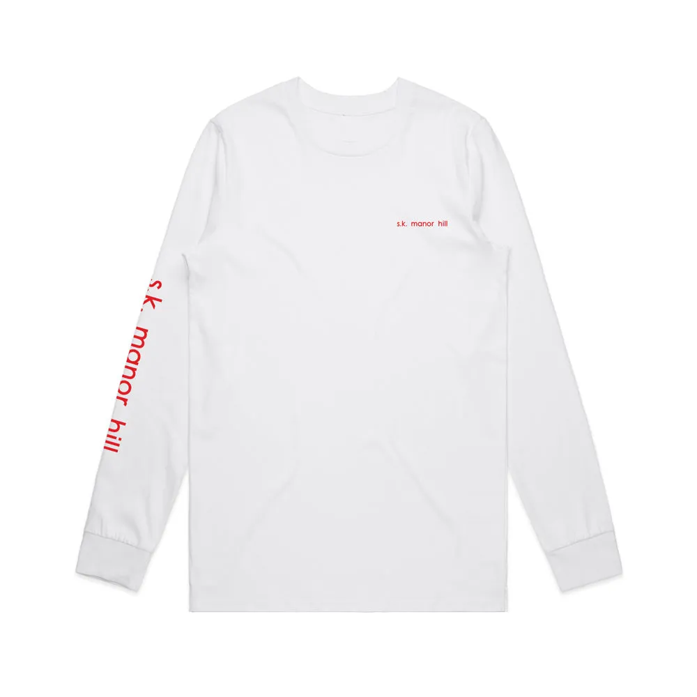 Long Sleeve Logo T-Shirt - White