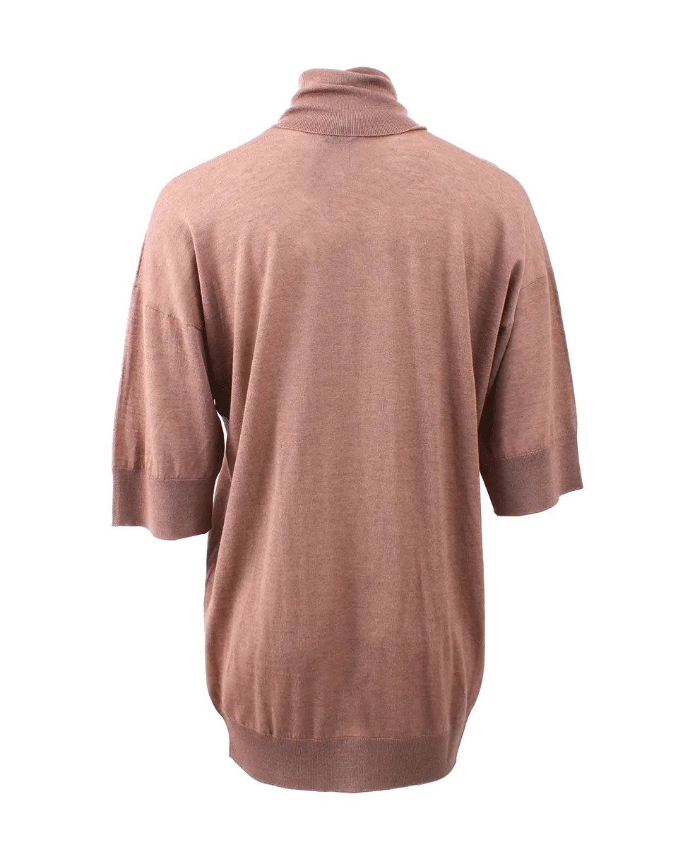 Loose Fit Turtleneck