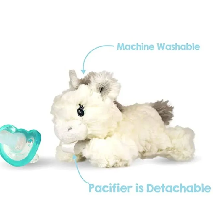 Luna Unicorn Paci/Teether Holder - JollyPop Pacifier